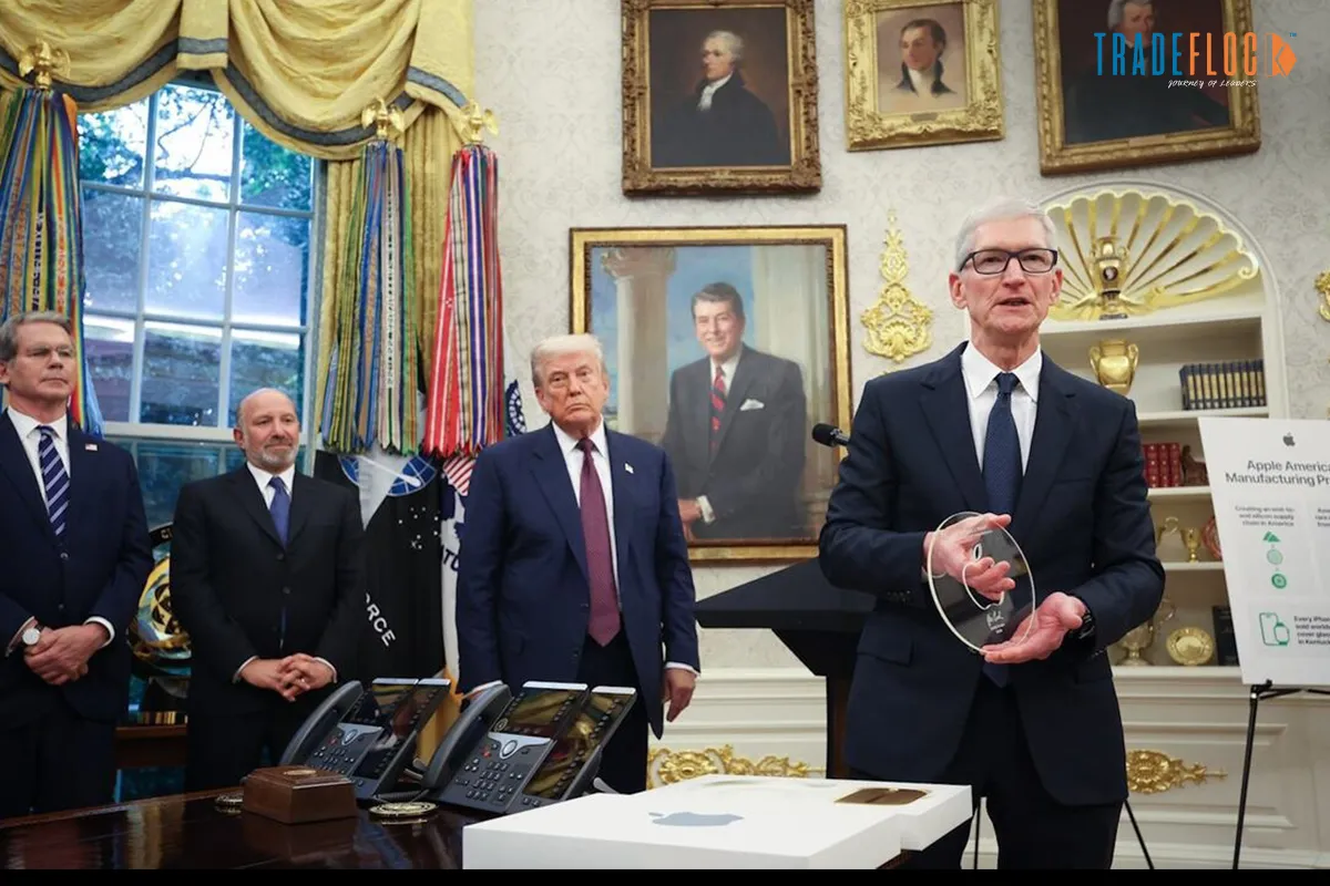 Apple Commits $100B to U.S. Manufacturing in Landmark Trump-Cook Deal
